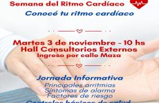 Semana del Ritmo Cardíaco: el Hospital Schestakow invita a la comunidad a conocer y cuidar su corazón