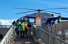 Hospital Schestakow: operativo sanitario con traslado aéreo