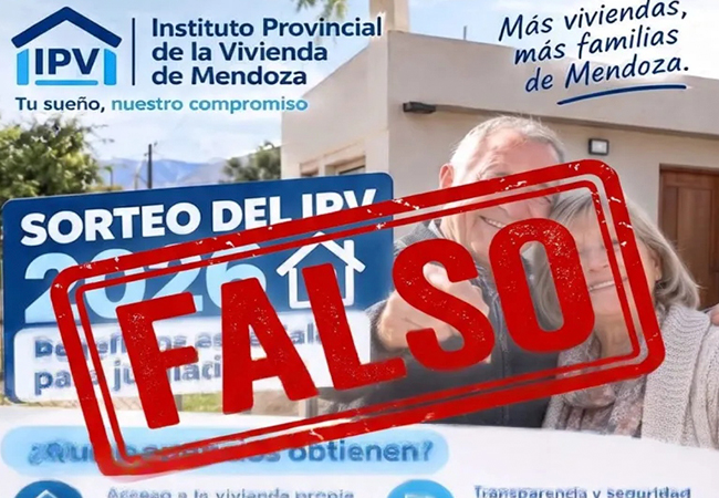 Alerta por estafas: el IPV advierte sobre un número de Whatsapp falso y recuerda su única línea oficial