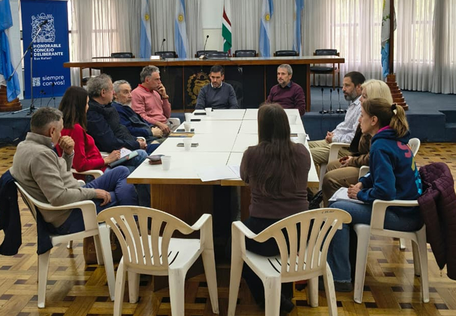 El HCD fue sede de una nueva reunión de la comisión Paso Las Leñas