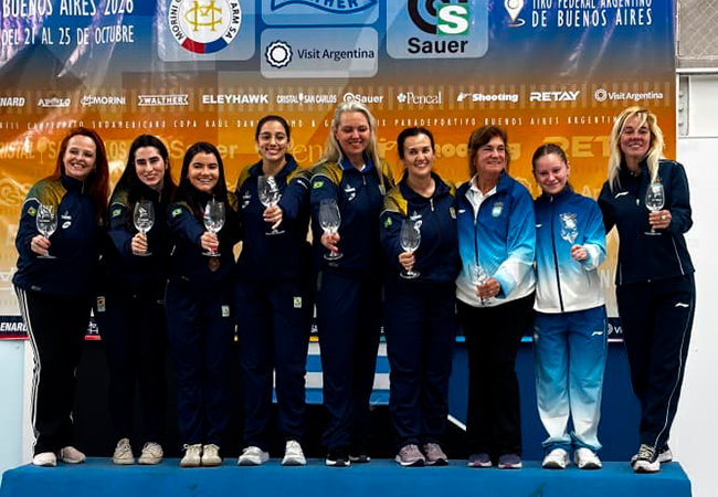 San Rafael, 26 de Octubre 2026 Tiradores locales participaron del XXIII Campeonato Sudamericano de tiro